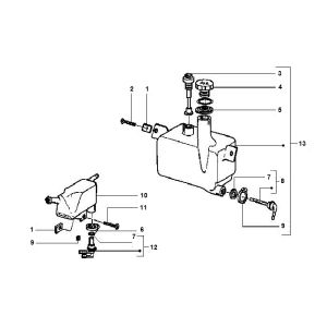Öltank Gilera Runner 98-2005 2-Takt