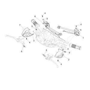 Lenkerschalter Vespa Sprint 2-Takt