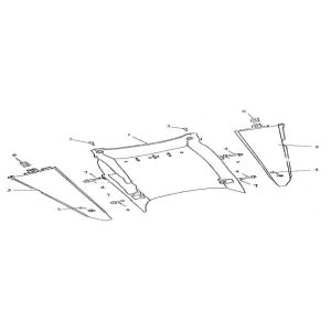 Unterrock Iva Roma 125cc