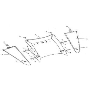 Unterziehrock China GT schwarz
