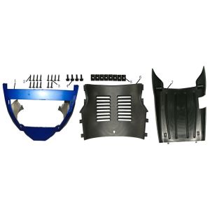 Verkleidung unten China Touring rot