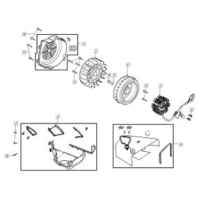 Zündkühlung AGILITY 16+ 4T 200i Matt Metallisch Hellblau