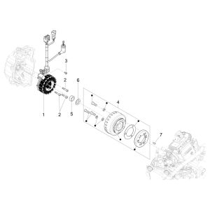 Zündung Piaggio Beverly 300 IE ABS E4 2016 - 2020 (EMEA)