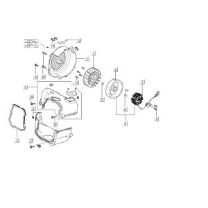 Zündung Kymco Carry 4-Takt weiß