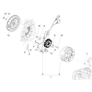 Zündung Vespa Sprint 125 4T 3V IE ABS E5 2021 (EMEA)
