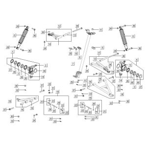 Federung Kymco MXU 500