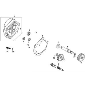Hinterachse 10/12 GY6 (EURO 4; nach 2018)-Achteras 10 / 12 GY6 (EURO4) a tm d