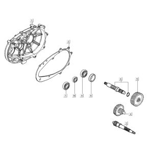 Übertragung Kymco Agility City 16 200i