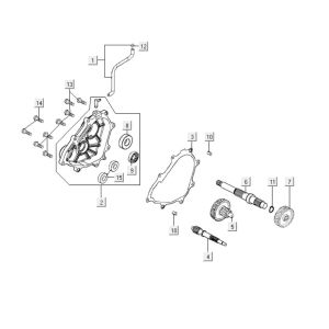 Übertragung Kymco People S 300i