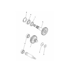 Getriebe Yamaha Aerox 2-Takt 2013