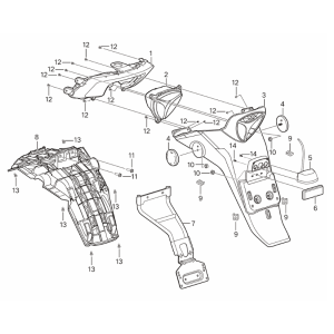 Yadea Voltguard Heckfender