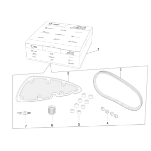 Reduziert Verschleiß und Wartung MP3 500 LT Sport 2014-2016