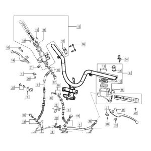 Bremsteile Kymco Grand Dink 250cc