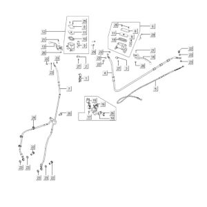 Bremsteile Kymco Xciting 400i Matt Black