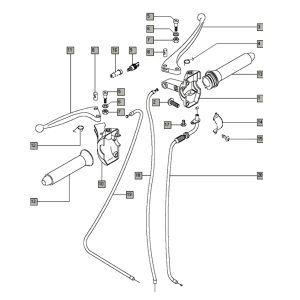 Remgrepen Tomos LUXE EX (L0-L1)