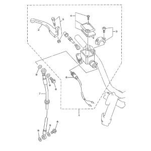 Bremspumpe Yamaha Neo's 2-Takt (2003 bis 2008)