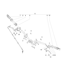 Bremspumpen Piaggio Liberty 50 4-Takt (IGET Euro 4)