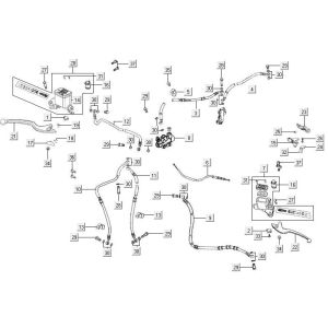 Bremssystem Kymco MXU 500