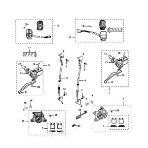 Bremssystem Peugeot Jet Force C-Tech 2-Takt