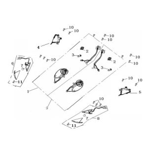Blinker Generic Ideo schwarz 2007 2-Takt 25