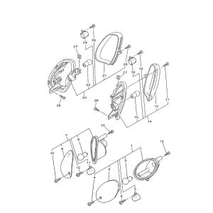 Blinker Yamaha Neos 2-Takt (2003 bis 2008)