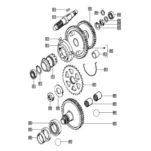 Schakel mechanisme Tomos LUXE EX (L0-L1)