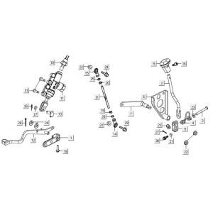 Kymco MXU 300R Schaltsystem