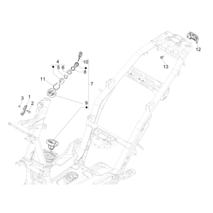 Piaggio NRG Power 50 2-Takt LC Euro 4 Zündschloss