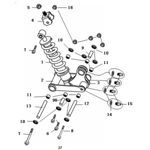 Stoßdämpfer China Strada