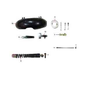 Stoßdämpfer Edwards Tomorrow VX50S 4-Takt