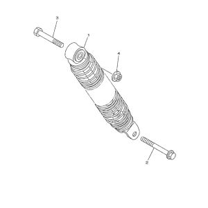 Stoßdämpfer Yamaha Neo's 2-Takt (2003 bis 2008)