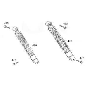 Stoßdämpfer Senzo RiValuX S orange