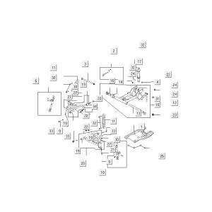 Schwinge Kymco MXU 50