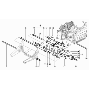 Piaggio Beverly 125 RST 4T 4V IE E3 2010-2015 (EMEA)