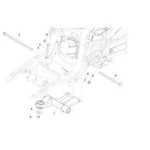 Piaggio Liberty 50 4-Takt-Schwinge (IGET Euro 4)