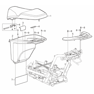 Sitz Yadea Voltguard