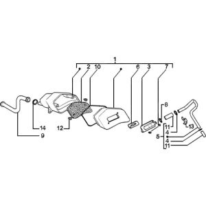 SLS Filter Piaggio Liberty 2-Takt bis 2005