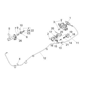 Schlösser Vespa GTV 250 4T 4V IE
