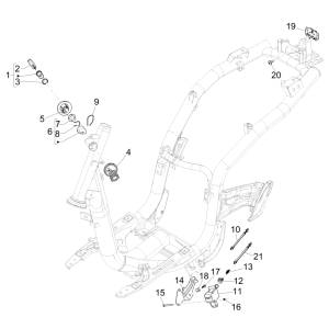 Piaggio Liberty 4-Takt-Schlösser (IGET EURO 5)