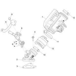 Einspritzventil - Piaggio Liberty 125 4-Takt 3V IE ABS-Eingangsanschluss (IGET Euro 5)