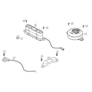 Drehzahlmesser Kymco Maxxer 90 Schwarz