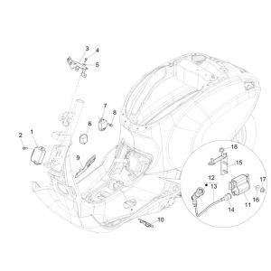 Elektrische Teile 2 Vespa Sprint 2-Takt