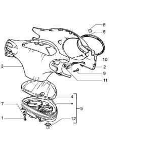 Tacho Piaggio Liberty 2-Takt bis 2005