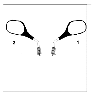 Spiegel Peugeot Tweet alt grün