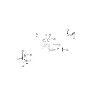 Standard - Kickstarter Kymco Like 4-Takt Tecno Silber wie T T 2015