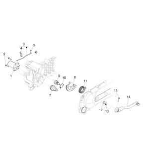 Starterteile Vespa Sprint 2-Takt