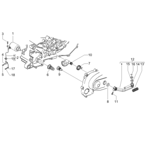 Start - Elektrostarter Gilera Runner 50 SP 2010-2017