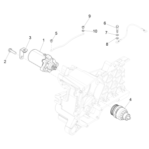 Starten - Elektrostart Piaggio Liberty 50 4-Takt