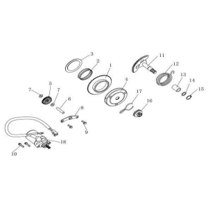 Starter Kickstarter AGM Venom weiß