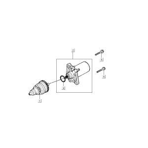 Starter - Anlasserfreilauf Kymco DJ 2-Takt Silber